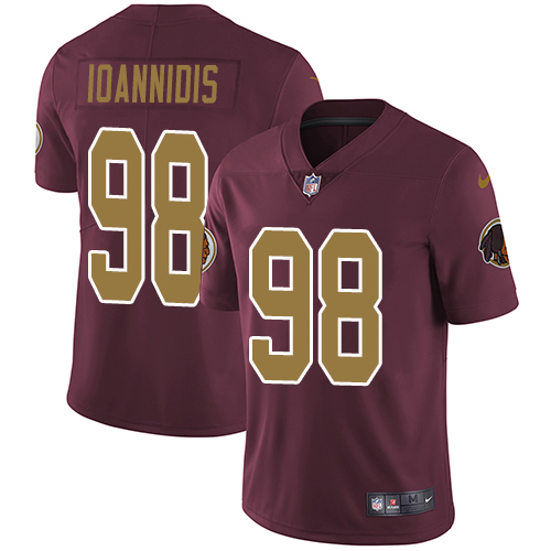 Nike Redskins #98 Matt Ioannidis Burgundy Red Alternate Men's Stitched NFL Vapor Untouchable Limited Jersey Nike Redskins #98 Matt Ioannidis Burgundy Red Alternate Men's Stitched NFL Vapor Untouchable Limited Jersey