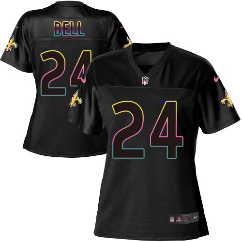Nike Saints #24 Vonn Bell Black Women's NFL Fashion Game Jersey Nike Saints #24 Vonn Bell Black Women's NFL Fashion Game Jersey