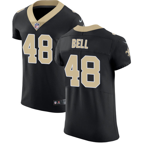 Nike Saints #48 Vonn Bell Black Team Color Men's Stitched NFL Vapor Untouchable Elite Jersey Nike Saints #48 Vonn Bell Black Team Color Men's Stitched NFL Vapor Untouchable Elite Jersey