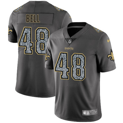 Nike Saints #48 Vonn Bell Gray Static Men's NFL Vapor Untouchable Game Jersey Nike Saints #48 Vonn Bell Gray Static Men's NFL Vapor Untouchable Game Jersey