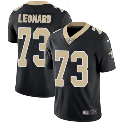 Nike Saints #73 Rick Leonard Black Team Color Men's Stitched NFL Vapor Untouchable Limited Jersey Nike Saints #73 Rick Leonard Black Team Color Men's Stitched NFL Vapor Untouchable Limited Jersey