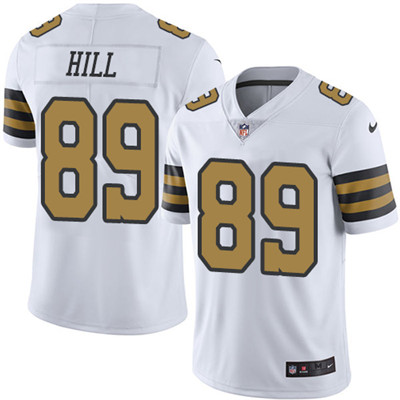 Nike Saints #89 Josh Hill White Youth Stitched NFL Limited Rush Jersey Nike Saints #89 Josh Hill White Youth Stitched NFL Limited Rush Jersey
