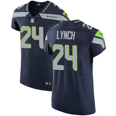 Nike Seahawks #24 Marshawn Lynch Steel Blue Team Color Men's Stitched NFL Vapor Untouchable Elite Jersey Nike Seahawks #24 Marshawn Lynch Steel Blue Team Color Men's Stitched NFL Vapor Untouchable Elite Jersey