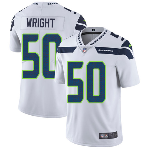 Nike Seahawks #50 K.J. Wright White Men's Stitched NFL Vapor Untouchable Limited Jersey Nike Seahawks #50 K.J. Wright White Men's Stitched NFL Vapor Untouchable Limited Jersey