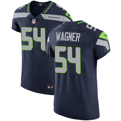 Nike Seahawks #54 Bobby Wagner Steel Blue Team Color Men's Stitched NFL Vapor Untouchable Elite Jersey