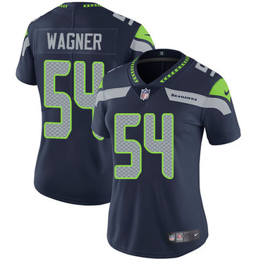 Nike Seahawks #54 Bobby Wagner Steel Blue Team Color Women's Stitched NFL Vapor Untouchable Limited Jersey Nike Seahawks #54 Bobby Wagner Steel Blue Team Color Women's Stitched NFL Vapor Untouchable Limited Jersey