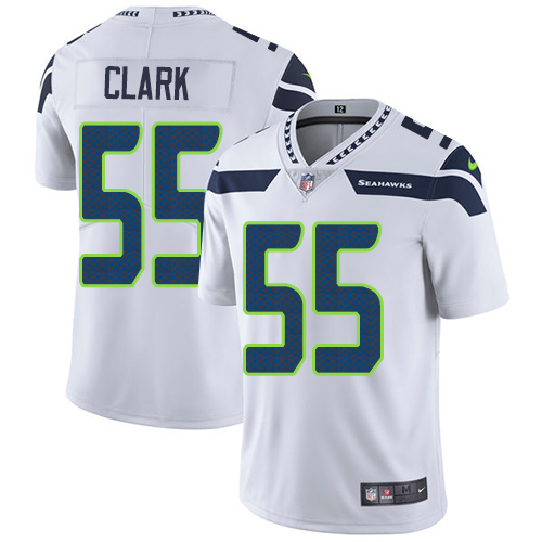 Nike Seahawks #55 Frank Clark White Men's Stitched NFL Vapor Untouchable Limited Jersey Nike Seahawks #55 Frank Clark White Men's Stitched NFL Vapor Untouchable Limited Jersey