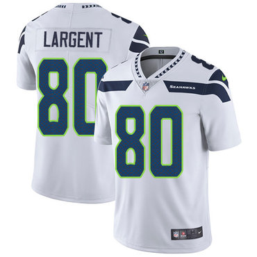 Nike Seahawks #80 Steve Largent White Men's Stitched NFL Vapor Untouchable Limited Jersey Nike Seahawks #80 Steve Largent White Men's Stitched NFL Vapor Untouchable Limited Jersey