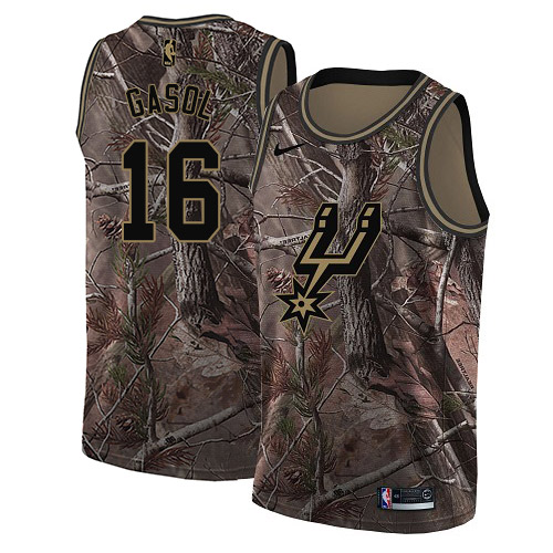 Nike Spurs #16 Pau Gasol Camo NBA Swingman Realtree Collection Jersey Nike Spurs #16 Pau Gasol Camo NBA Swingman Realtree Collection Jersey