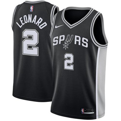 Nike Spurs #2 Kawhi Leonard Black Youth NBA Swingman Jersey Nike Spurs #2 Kawhi Leonard Black Youth NBA Swingman Jersey