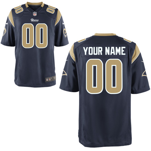 Nike Los Angeles Rams Youth Customized Game Team Color Jersey Nike Los Angeles Rams Youth Customized Game Team Color Jersey
