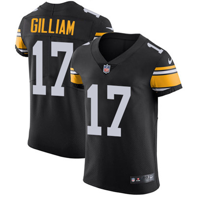 Nike Steelers #17 Joe Gilliam Black Alternate Men's Stitched NFL Vapor Untouchable Elite Jersey Nike Steelers #17 Joe Gilliam Black Alternate Men's Stitched NFL Vapor Untouchable Elite Jersey
