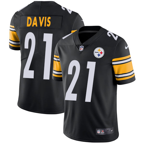 Nike Steelers #21 Sean Davis Black Team Color Youth Stitched NFL Vapor Untouchable Limited Jersey Nike Steelers #21 Sean Davis Black Team Color Youth Stitched NFL Vapor Untouchable Limited Jersey