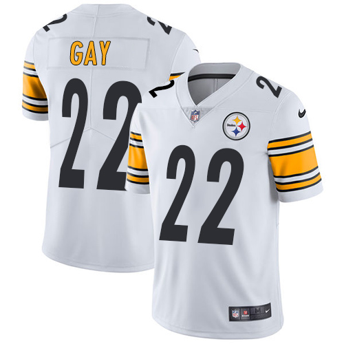 Nike Steelers #22 William Gay White Men's Stitched NFL Vapor Untouchable Limited Jersey Nike Steelers #22 William Gay White Men's Stitched NFL Vapor Untouchable Limited Jersey
