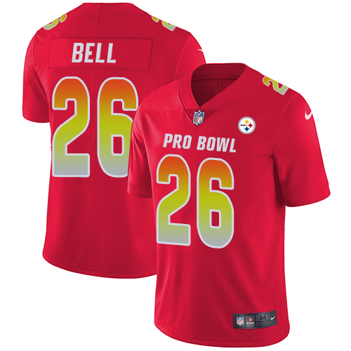 Nike Steelers #26 Le'Veon Bell Red Youth Stitched NFL Limited AFC 2018 Pro Bowl Jersey Nike Steelers #26 Le'Veon Bell Red Youth Stitched NFL Limited AFC 2018 Pro Bowl Jersey