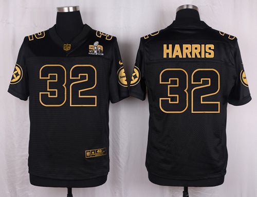 Nike Steelers #32 Franco Harris Black Men's Stitched NFL Elite Pro Line Gold Collection Jersey Nike Steelers #32 Franco Harris Black Men's Stitched NFL Elite Pro Line Gold Collection Jersey