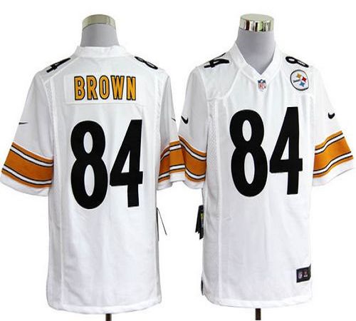 Nike Steelers #84 Antonio Brown Black Team Color Men's Stitched NFL Vapor Untouchable Limited Jersey