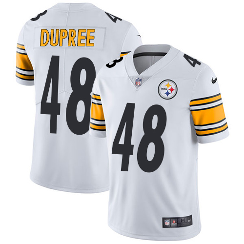 Nike Steelers #48 Bud Dupree White Youth Stitched NFL Vapor Untouchable Limite Nike Steelers #48 Bud Dupree White Youth Stitched NFL Vapor Untouchable Limite