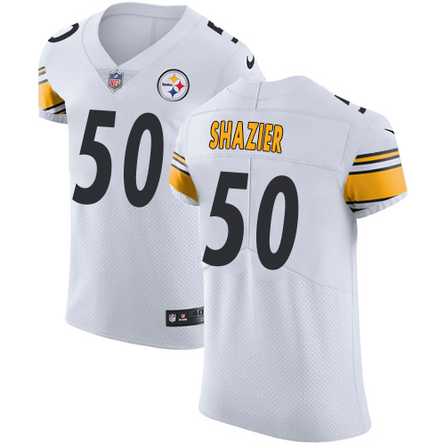 Nike Steelers #50 Ryan Shazier White Men's Stitched NFL Vapor Untouchable Elite Jersey Nike Steelers #50 Ryan Shazier White Men's Stitched NFL Vapor Untouchable Elite Jersey