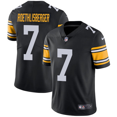 Nike Steelers #7 Ben Roethlisberger Black Alternate Youth Stitched NFL Vapor Untouchable Limited Jersey Nike Steelers #7 Ben Roethlisberger Black Alternate Youth Stitched NFL Vapor Untouchable Limited Jersey