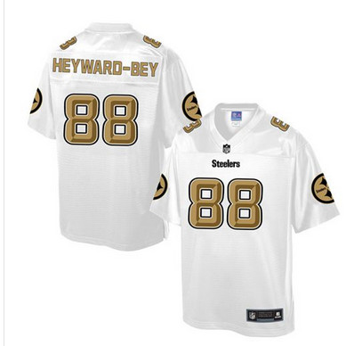 Nike Steelers #88 Darrius Heyward-Bey White Men's NFL Pro Line Fashion Game Jersey