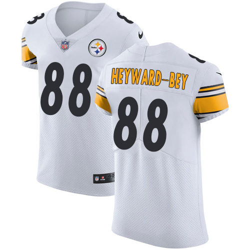 Nike Steelers #88 Darrius Heyward-Bey White Men's Stitched NFL Vapor Untouchable Elite Jersey Nike Steelers #88 Darrius Heyward-Bey White Men's Stitched NFL Vapor Untouchable Elite Jersey