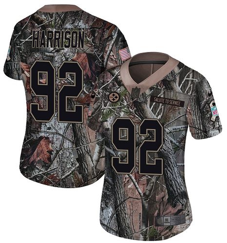Nike Steelers #92 James Harrison Camo Women's Stitched NFL Limited Rush Realtree Jersey Nike Steelers #92 James Harrison Camo Women's Stitched NFL Limited Rush Realtree Jersey