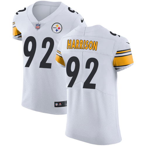 Nike Steelers #92 James Harrison White Men's Stitched NFL Vapor Untouchable Elite Jersey Nike Steelers #92 James Harrison White Men's Stitched NFL Vapor Untouchable Elite Jersey