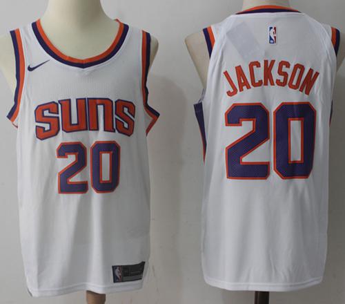 Nike Suns #20 Josh Jackson White Stitched NBA Jersey