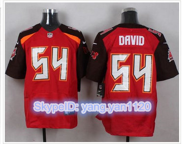 Nike Tampa Bay Buccaneers #54 Lavonte David Red Team Color Men's Stitched NFL New Elite Jersey Nike Tampa Bay Buccaneers #54 Lavonte David Red Team Color Men's Stitched NFL New Elite Jersey