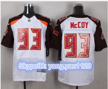 Nike Tampa Bay Buccaneers #93 Gerald McCoy White Men's Stitched NFL New Elite Jersey