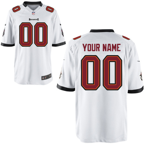 Nike Tampa Bay Buccaneers Customized Game White Jerseys
