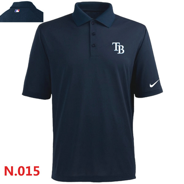 Nike Tampa Bay Rays Men's Navy Blue Polo Shirt