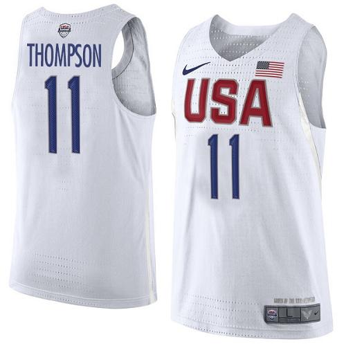 Nike Team USA #11 Klay Thompson White 2016 Dream Team Game Youth NBA Jersey Nike Team USA #11 Klay Thompson White 2016 Dream Team Game Youth NBA Jersey