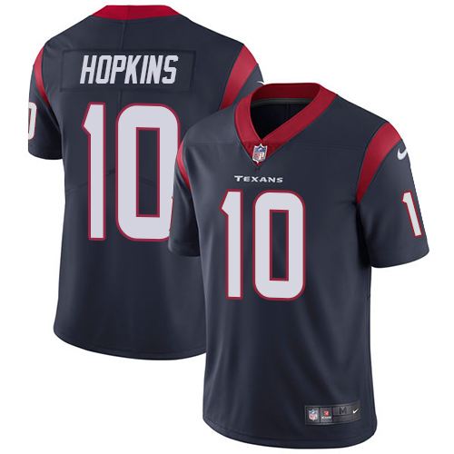 Nike Texans #10 DeAndre Hopkins Navy Blue Team Color Youth Stitched NFL Vapor Untouchable Limited Jersey Nike Texans #10 DeAndre Hopkins Navy Blue Team Color Youth Stitched NFL Vapor Untouchable Limited Jersey