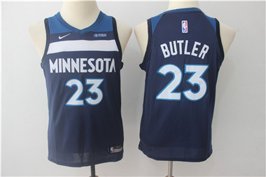 Nike Timberwolves #23 Jimmy Butler Navy Youth Swingman Jersey Nike Timberwolves #23 Jimmy Butler Navy Youth Swingman Jersey