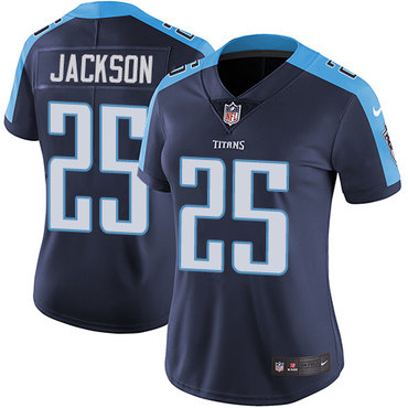 Nike Titans #25 Adoree' Jackson Navy Blue Alternate Women's Stitched NFL Vapor Untouchable Limited Jersey Nike Titans #25 Adoree' Jackson Navy Blue Alternate Women's Stitched NFL Vapor Untouchable Limited Jersey
