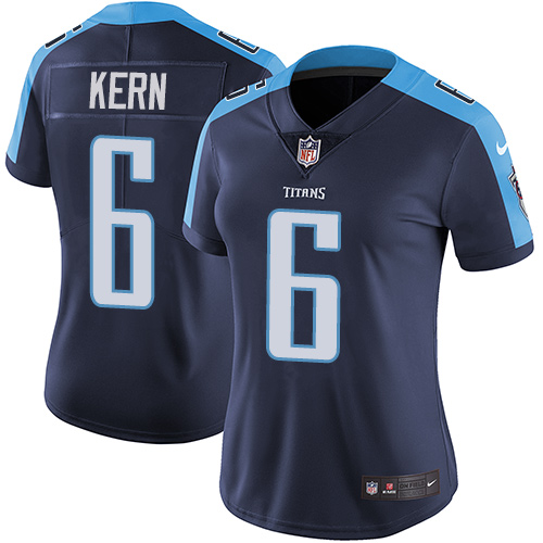 Nike Titans #6 Brett Kern Navy Blue Alternate Women's Stitched NFL Vapor Untouchable Limited Jersey Nike Titans #6 Brett Kern Navy Blue Alternate Women's Stitched NFL Vapor Untouchable Limited Jersey