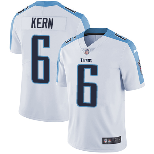 Nike Titans #6 Brett Kern White Men's Stitched NFL Vapor Untouchable Limited Jersey Nike Titans #6 Brett Kern White Men's Stitched NFL Vapor Untouchable Limited Jersey