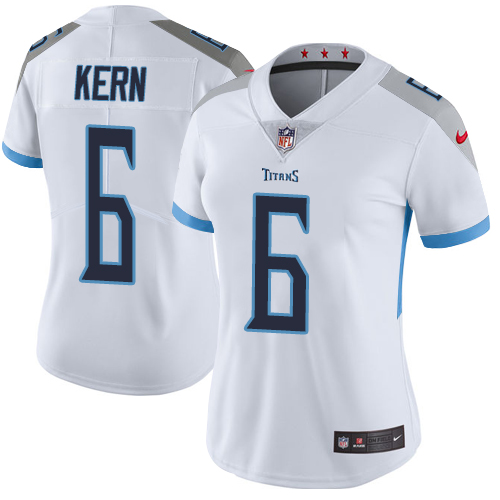 Nike Titans #6 Brett Kern White Women's Stitched NFL Vapor Untouchable Limited Jersey Nike Titans #6 Brett Kern White Women's Stitched NFL Vapor Untouchable Limited Jersey