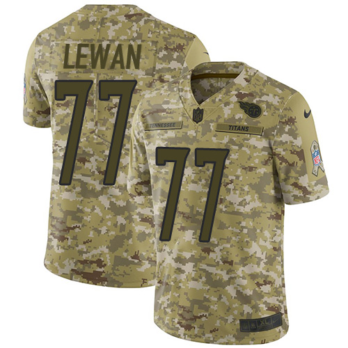 Nike Titans #77 Taylor Lewan Camo Men's Stitched NFL Limited 2018 Salute To Service Jersey Nike Titans #77 Taylor Lewan Camo Men's Stitched NFL Limited 2018 Salute To Service Jersey