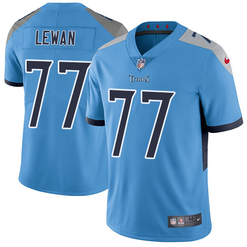 Nike Titans #77 Taylor Lewan Light Blue Team Color Men's Stitched NFL Vapor Untouchable Limited Jersey Nike Titans #77 Taylor Lewan Light Blue Team Color Men's Stitched NFL Vapor Untouchable Limited Jersey