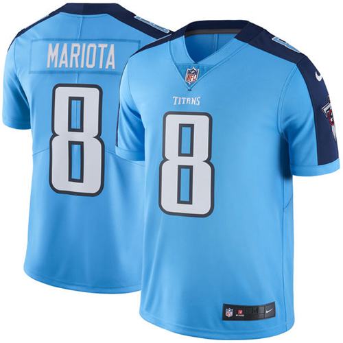 Nike Titans #8 Marcus Mariota Light Blue Team Color Youth Stitched NFL Vapor Untouchable Limited Jersey Nike Titans #8 Marcus Mariota Light Blue Team Color Youth Stitched NFL Vapor Untouchable Limited Jersey