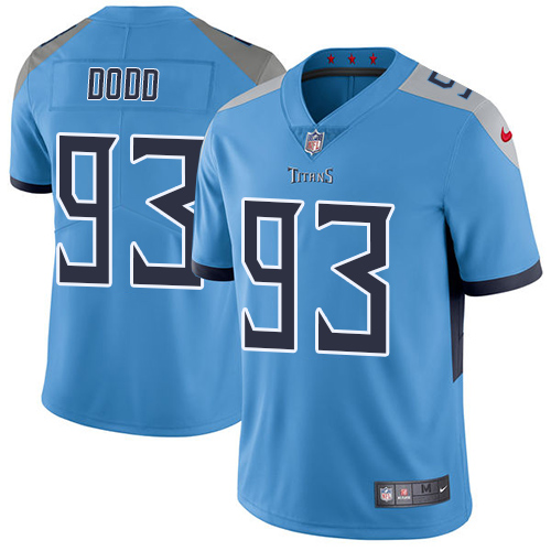 Nike Titans #93 Kevin Dodd Light Blue Team Color Men's Stitched NFL Vapor Untouchable Limited Jersey Nike Titans #93 Kevin Dodd Light Blue Team Color Men's Stitched NFL Vapor Untouchable Limited Jersey