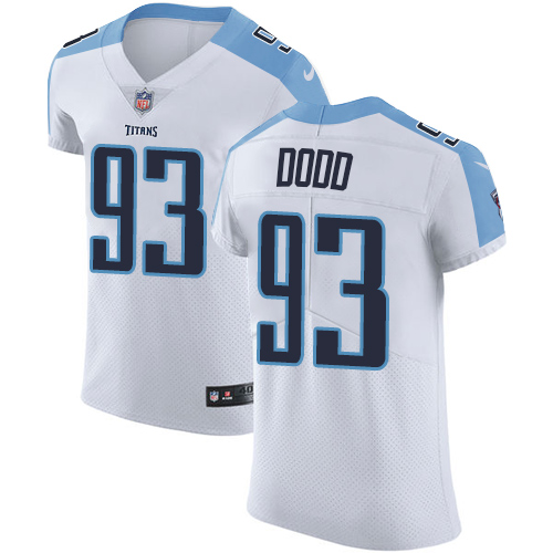 Nike Titans #93 Kevin Dodd White Men's Stitched NFL Vapor Untouchable Elite Jersey Nike Titans #93 Kevin Dodd White Men's Stitched NFL Vapor Untouchable Elite Jersey