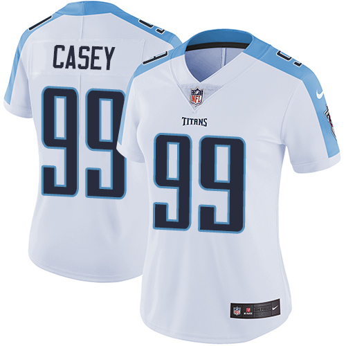 Nike Titans #99 Jurrell Casey White Women's Stitched NFL Vapor Untouchable Limited Jersey Nike Titans #99 Jurrell Casey White Women's Stitched NFL Vapor Untouchable Limited Jersey