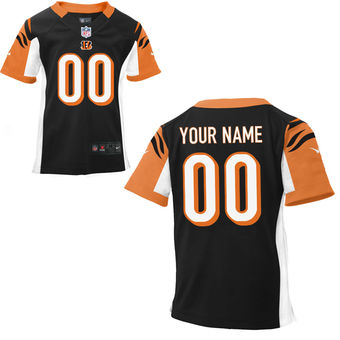Nike Toddler Cincinnati Bengals Customized Team Color Game Jersey