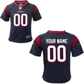 Nike Toddler Houston Texans Customized Team Color Game Jersey Nike Toddler Houston Texans Customized Team Color Game Jersey