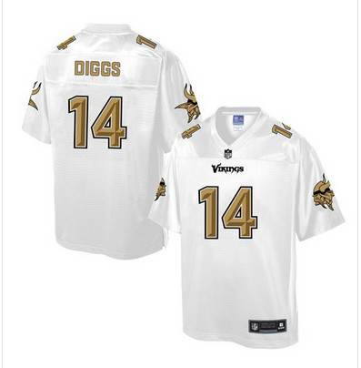 Nike Vikings #14 Stefon Diggs White Men's NFL Pro Line Fashion Game Jersey Nike Vikings #14 Stefon Diggs White Men's NFL Pro Line Fashion Game Jersey