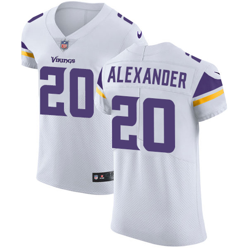 Nike Vikings #20 Mackensie Alexander White Men's Stitched NFL Vapor Untouchable Elite Jersey Nike Vikings #20 Mackensie Alexander White Men's Stitched NFL Vapor Untouchable Elite Jersey